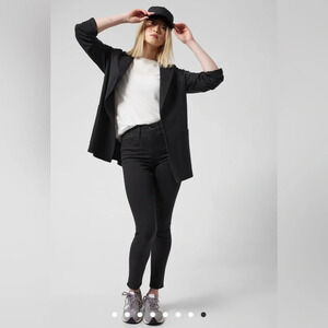 Athleta Flex Ultra Skinny Jean Pant In Black Size 2P